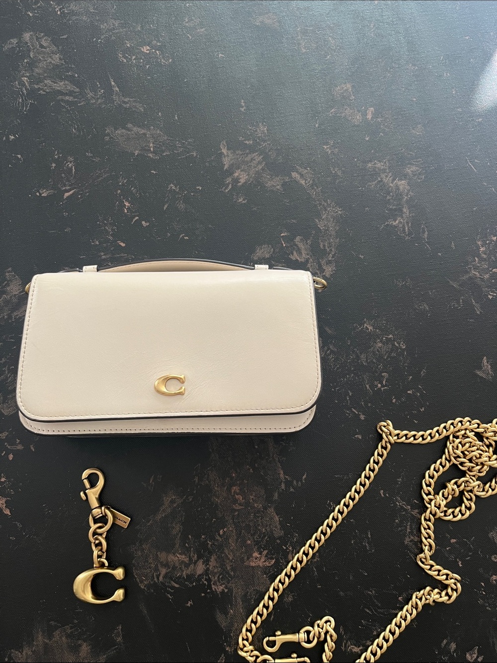 Coach Bae leather cross body bag / clutch - Picture 13 of 15
